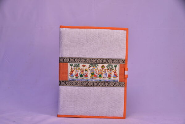 Patachitra jute folder file.