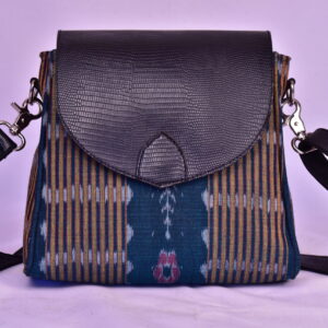 Sambalpuri small sling bag with flap