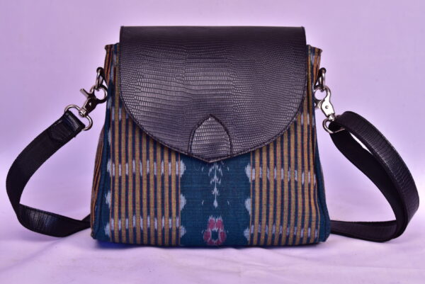 Sambalpuri small sling bag with flap